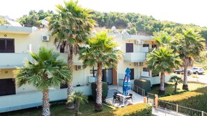 Façade de l’hébergement