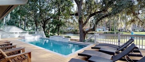 Piscine chauffée