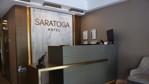 Meja sambut tetamu