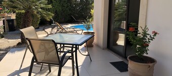Beautiful modern villa with large private pool Secret Valley golf resort Paphos.