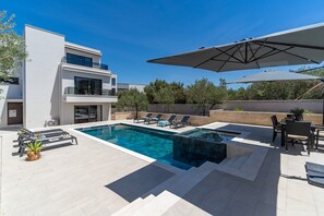 Opvarmet pool
