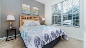 3 bedrooms, iron/ironing board, WiFi, bed sheets