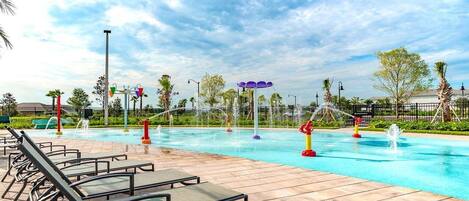 Una piscina climatizada