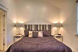 4 habitaciones, tabla de planchar con plancha, cuna de viaje y wifi 