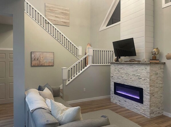 Smart TV, video games, foosball