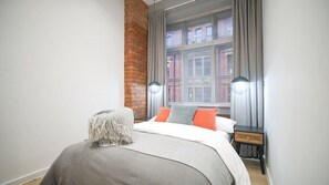 2 makuuhuonetta, silitysrauta/-lauta, Wi-Fi, vuodevaatteet