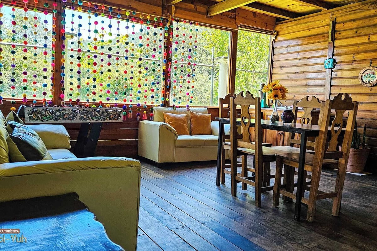 Pixan | Cocina privada | Frigobar, utensilios de cocina, condimentos y artículos de limpieza