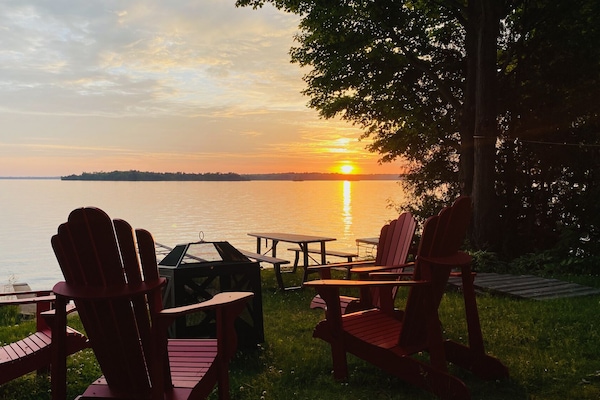 Gorgeous sunset from backyard