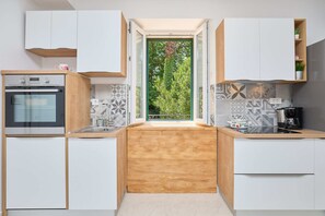 Leilighet (1 Bedroom) | Eget kjøkken | Kjøleskap, ovn, kokeplater og oppvaskmaskin