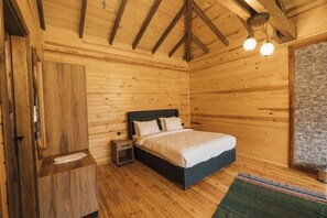 Chambre Double, 1 chambre, vue cour intérieure