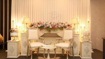 Indoor wedding