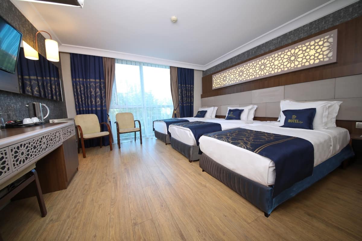 Standard Triple Room | 1 bedroom, in-room safe, laptop workspace, blackout drapes