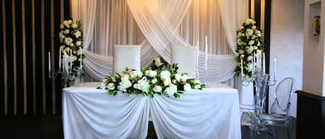 Mariage en salle