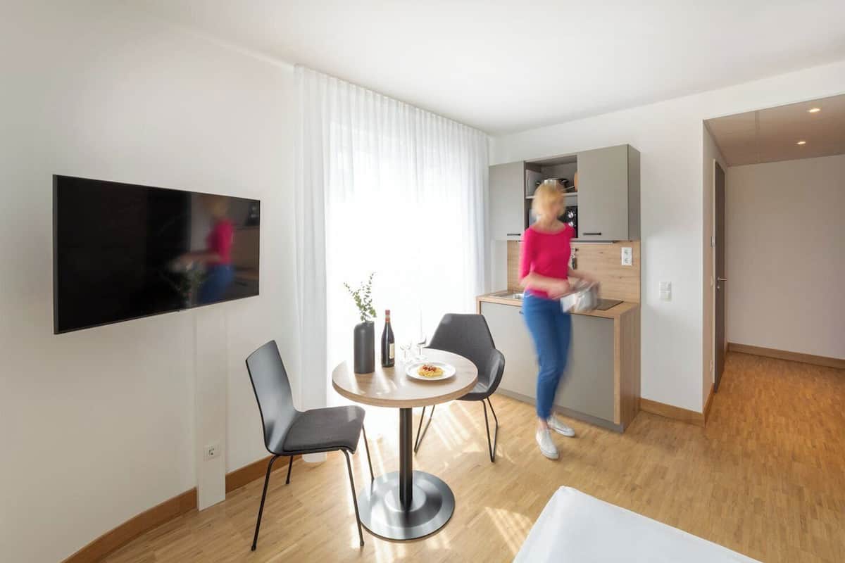 Estúdio (Amazing Studio Apartment) | Cozinha compartilhada | Máquina de café expresso, chaleira elétrica