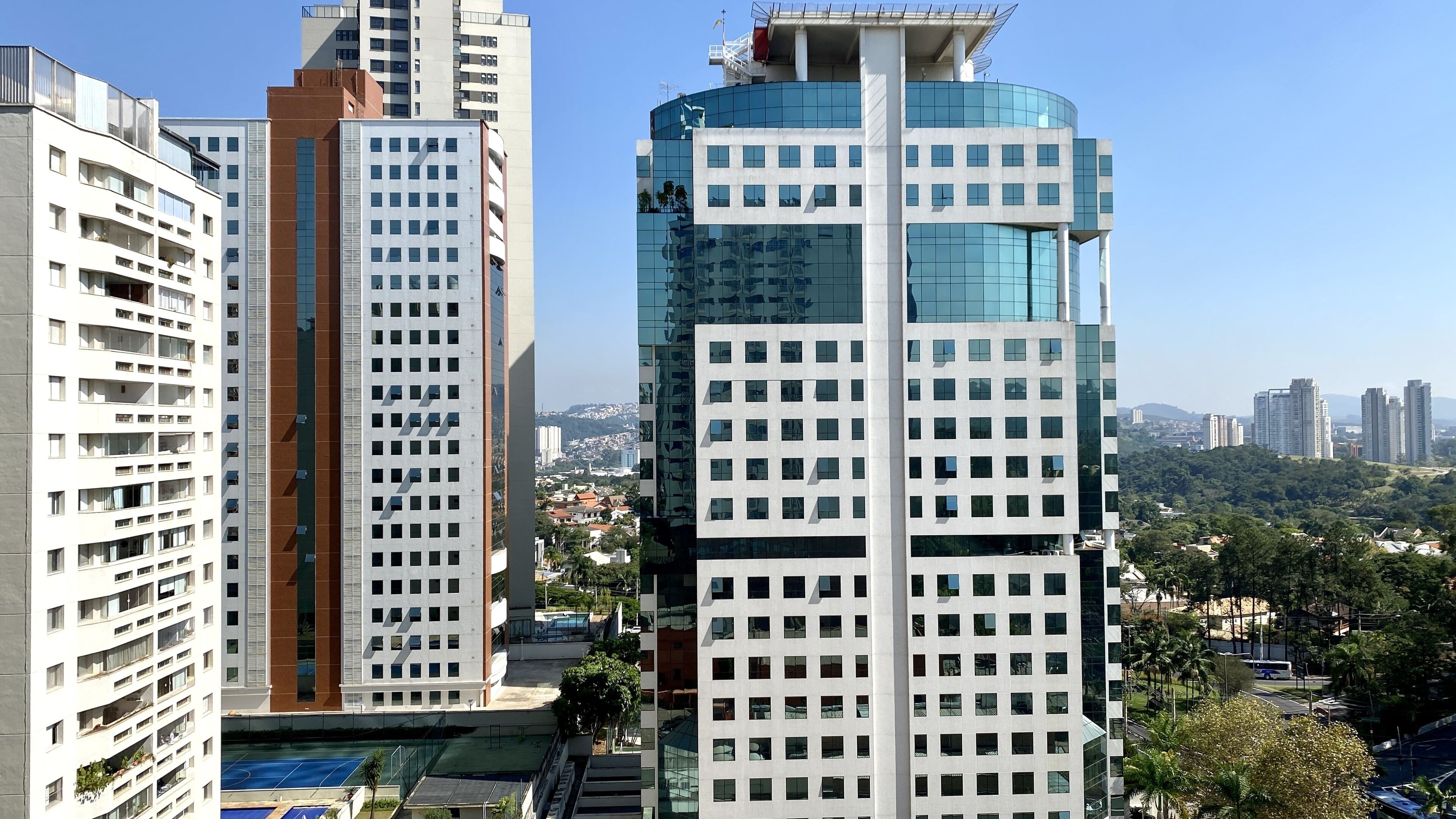 City view from property