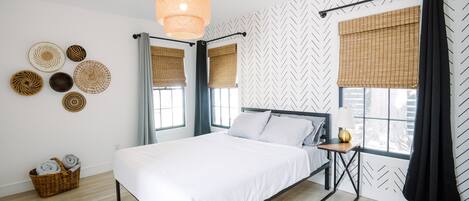 1 bedroom, desk, free WiFi, bed sheets