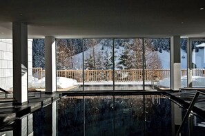 Blick von der Unterkunft