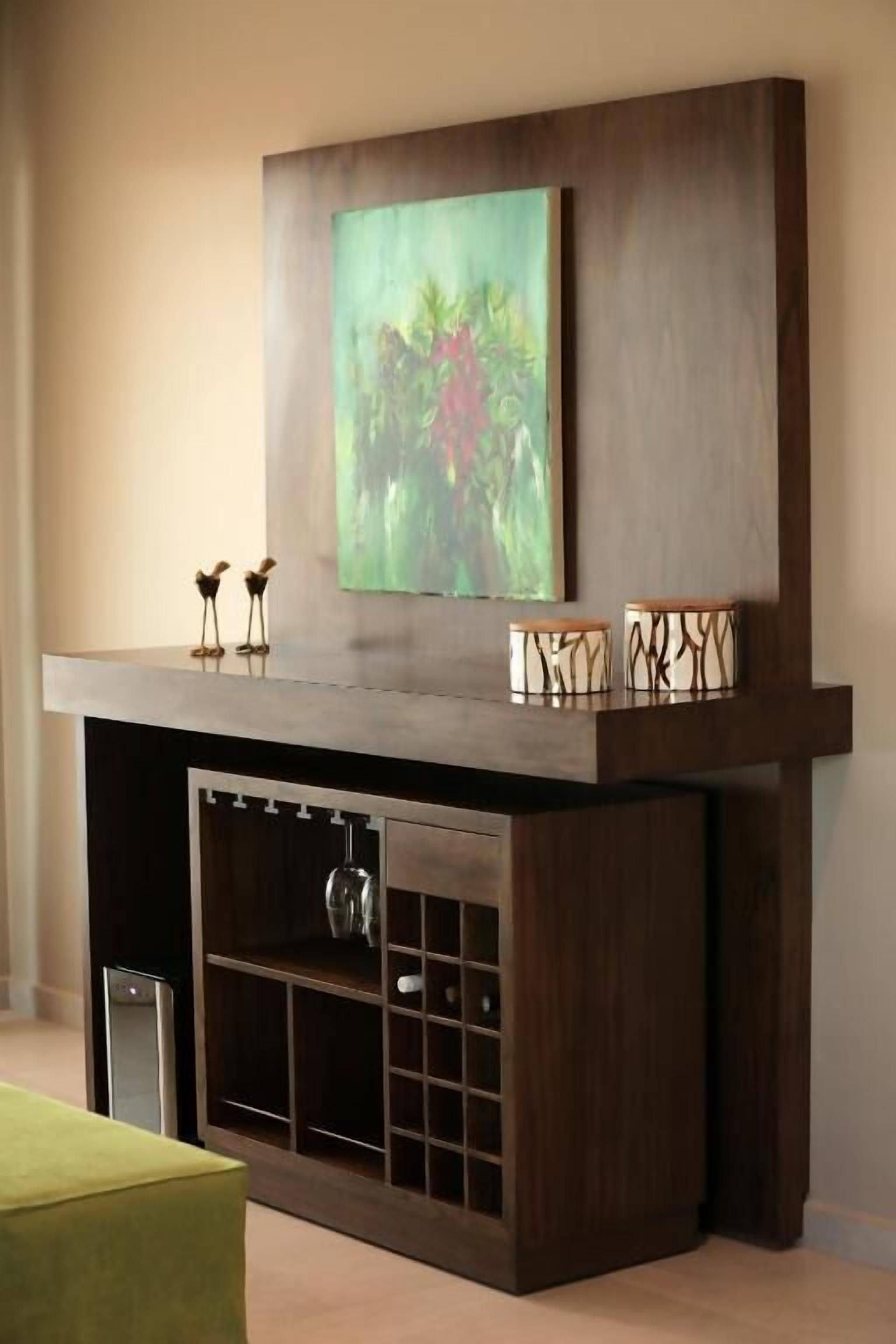 Sábanas de algodón egipcio, ropa de cama de alta calidad y minibar 