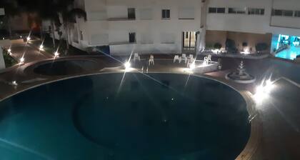 Large apartment in private residence with swimming pools