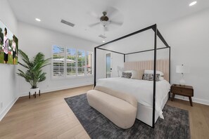 4 多间卧室、办公桌、熨斗/熨衣板、免费 WiFi