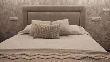4 bedrooms, iron/ironing board, travel crib, WiFi