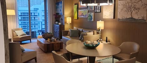 Smart TV, video games, video library, computer monitors