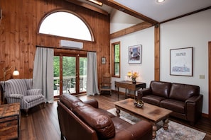 TV, fireplace, computer monitors