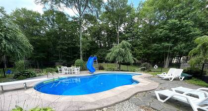 The Secluded Pocono Retreat w/ Private Pool & Hot Tub