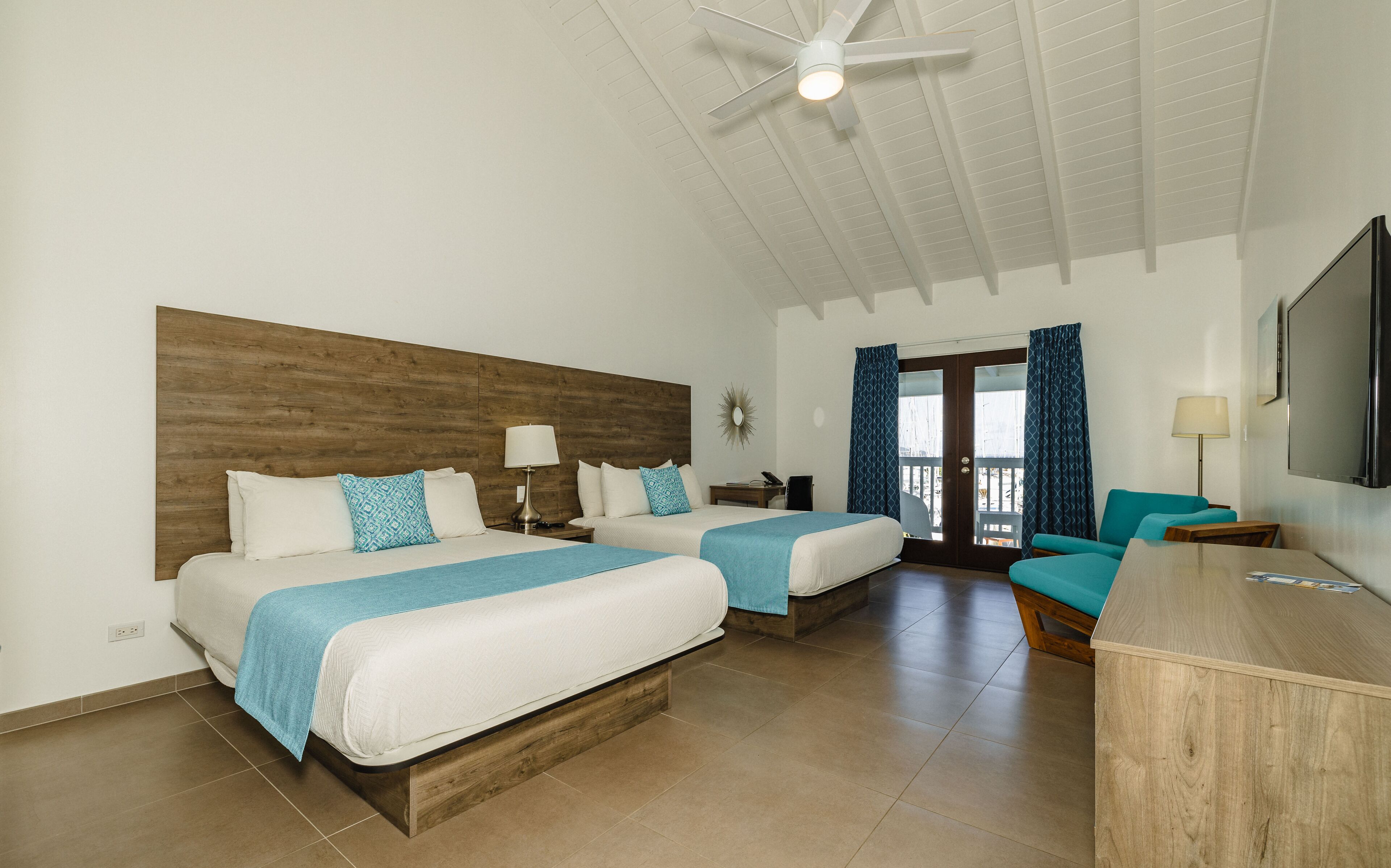 Premium Room, 2 Queen Beds | Iron/ironing board, free cribs/infant beds, rollaway beds, free WiFi