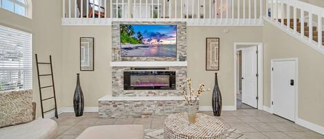 TV connectée, baby-foot, table de tennis de table