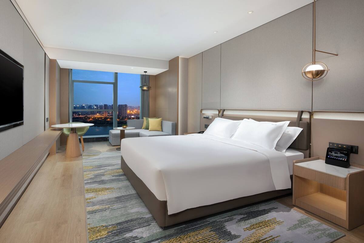 Premium Single Room, 1 King Bed, River View | View from room