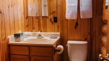 Shower, eco-friendly toiletries, hair dryer, towels