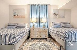 2 bedrooms, iron/ironing board, free WiFi, bed sheets