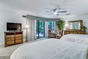 1 soverom, strykejern/-brett, wi-fi (inkludert) og sengetøy