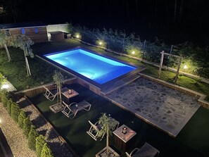 Pool - Apartment with pool steps from the beach  (Outes)