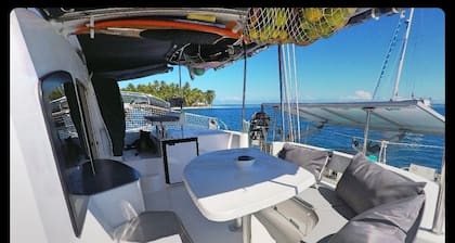 Bora-Bora Catamaran tripdon't book before we make sure we have boat available
