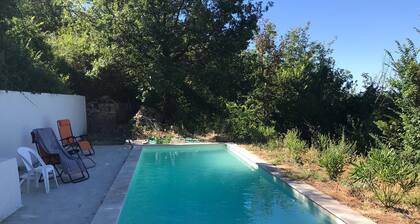 Villa swimming pool in a natural setting 10 min walk from the old town view Luberon