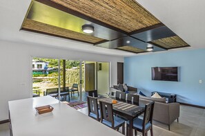 Dining - Minimalist Beach Oasis ~ Gated Community with Pool & Short Walk To Beach (Jacó)