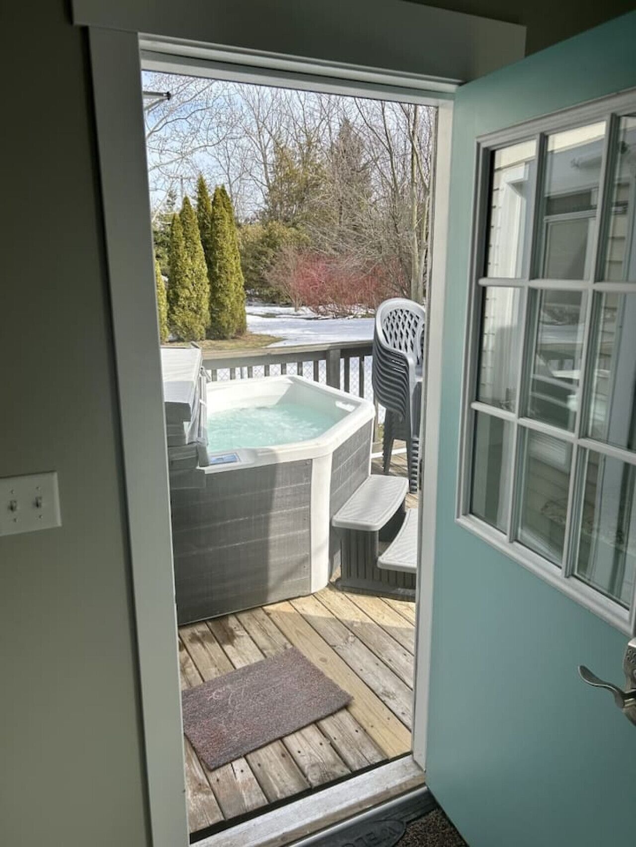 Bain à remous intérieur