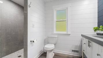 Sèche-cheveux, serviettes fournies