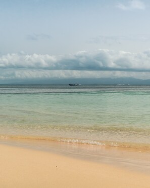 On the beach