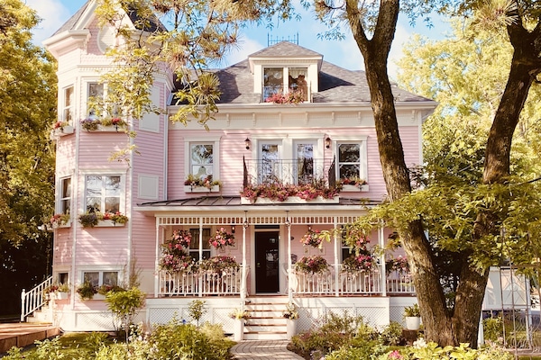 Majoituspaikan julkisivu