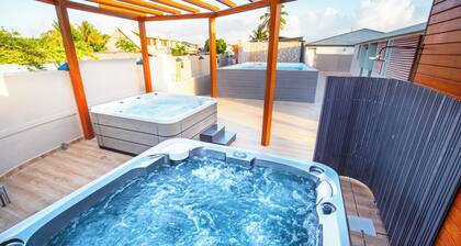 Escape in the heart of the city T3 Jacuzzis Sauna and swimming pool