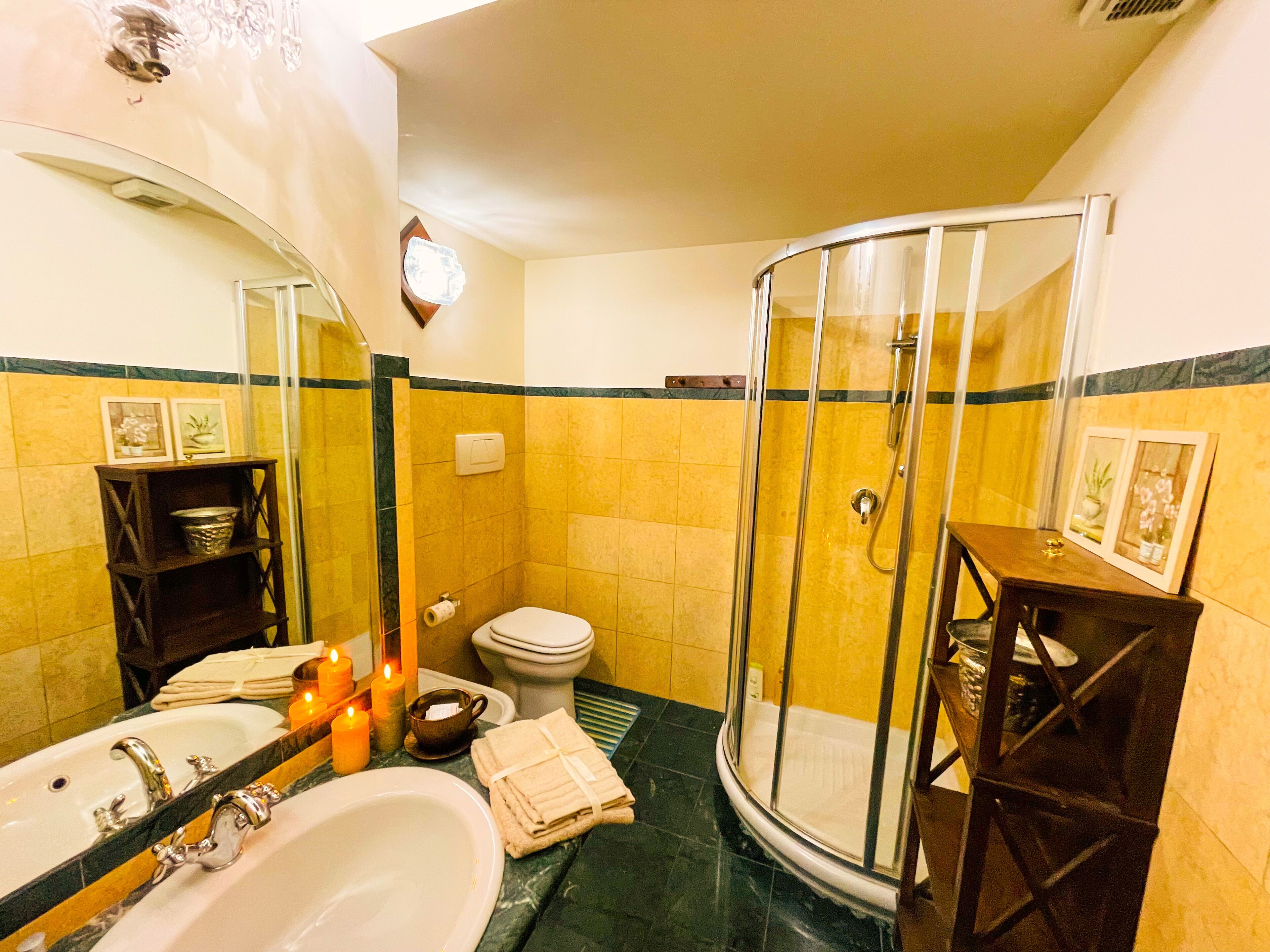 Dusche, Bidet