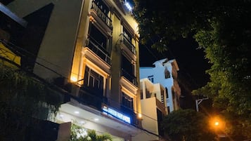 Façade de l’hébergement