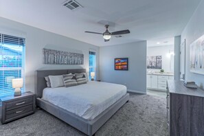 4 chambres, fer et planche à repasser, accès au Wi-Fi (inclus)