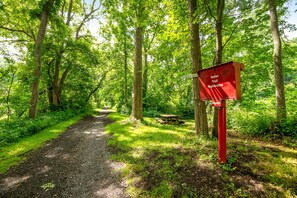 Overnatningsstedets område