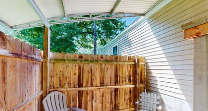 Dog-friendly home with fenced backyard & W/D - lake trails across the street