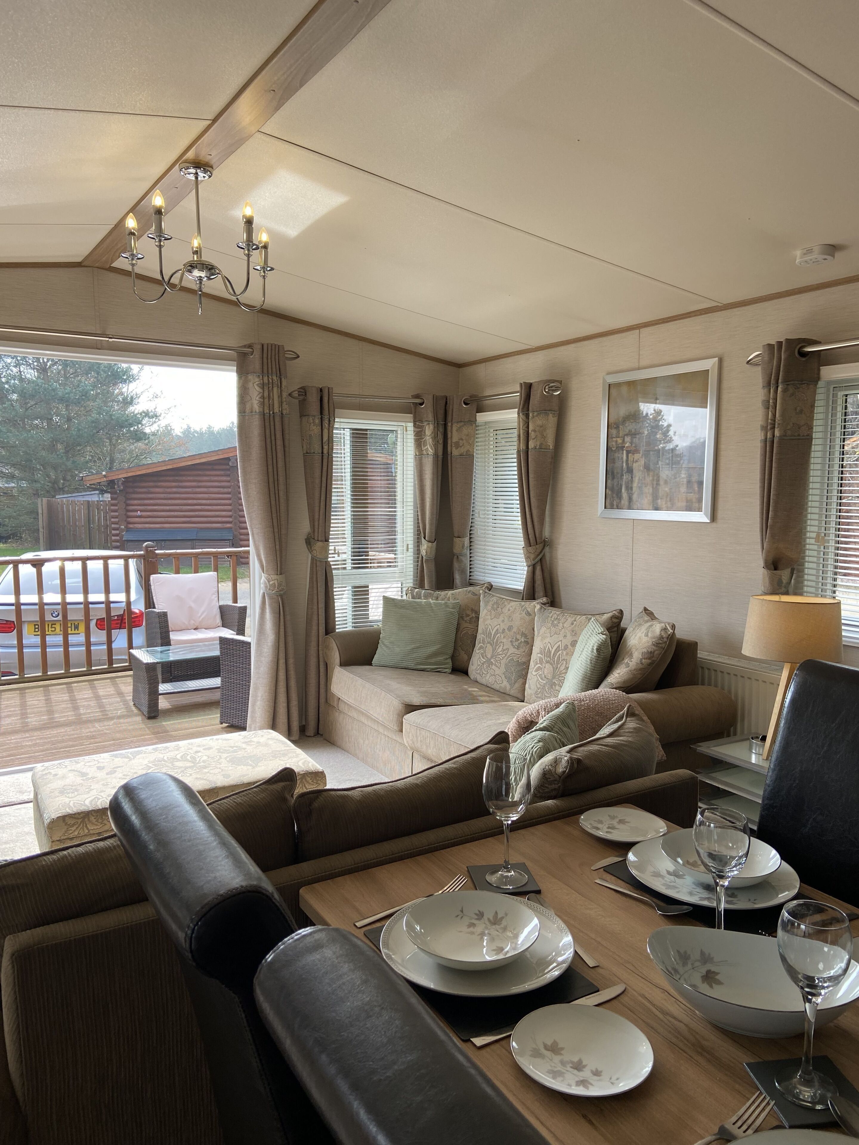 TV connectée, cheminée