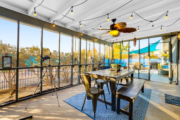 Restaurante al aire libre